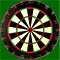 Een prachtig spel darts. Kies je eigen spel, 301 of 501.