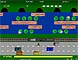 Frogger is het oude spel waarbij de kikker veilig de overkant moet proberen te halen. Je bent veilig als je in het holletje aan de overkant bent aangekomen. Pas op voor de auto&acute;s de trein, en goed zwemmen kan deze kikker niet! <br>Als je begint moet je eerst je naam invullen.